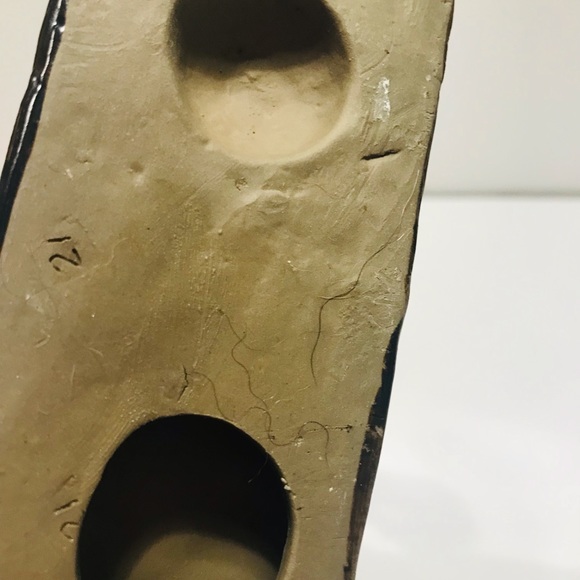 Vintage Shiwan Ceramic Statue Of Bruce Lee With Nunchucks, Hand Painted - Picture 11 of 12